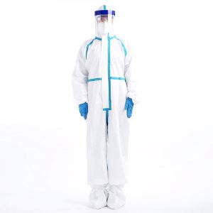 Medical Sterile Protection Suit With Zipper